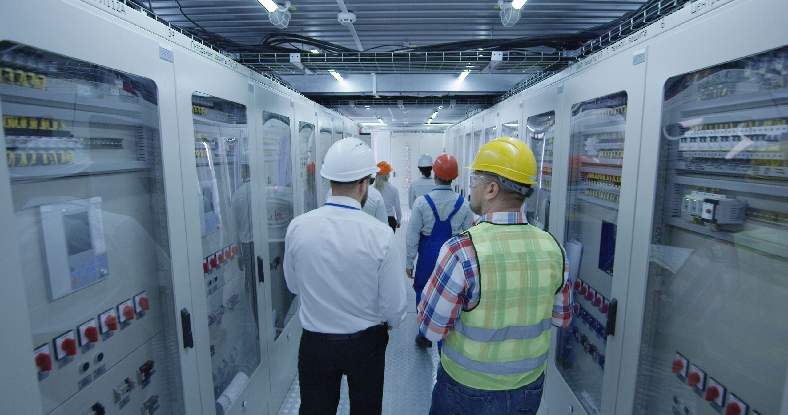 Operations team reviewing logistics activity in a control room